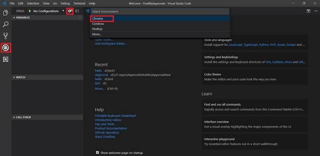 Debugging In Web Application Using VSCode